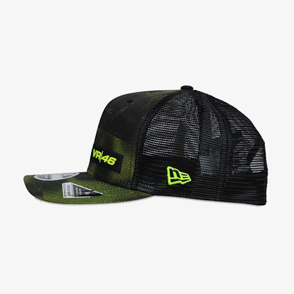 Casquette HALFTONE AOP 9FIFTY STRETCH SNAP VR46 New Era Svart S / M