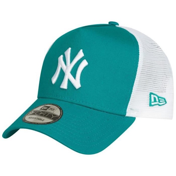 Truckerkeps New Era - New York Yankees - Vit och flaska grön - Herr flaskgrön