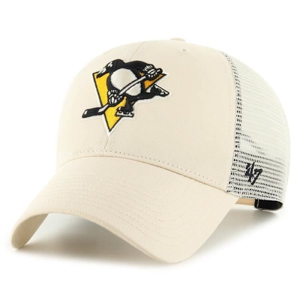 47 Brand Trucker Keps - BRANSON Pittsburgh Penguins naturell - Herr - Beige - Sportkläder naturlig