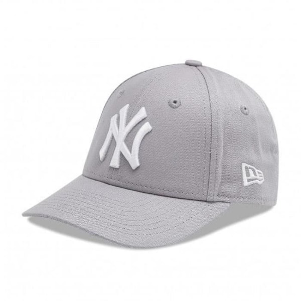 Kapsylen - MLB - K 940 - Grå/Vit - Yankees Logotyp - Justerbar Passform GRÅ Unik storlek