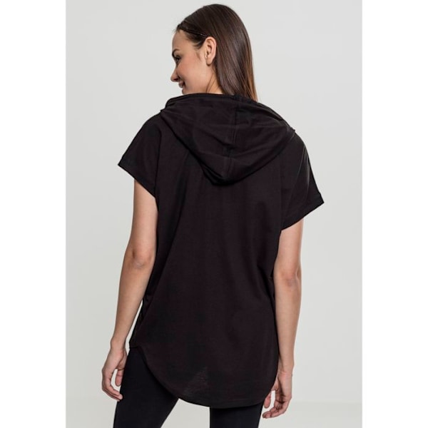 Sweatshirt - Urban Classic - Basic - Musta - Pitkät hihat - Huppukaulus sort L