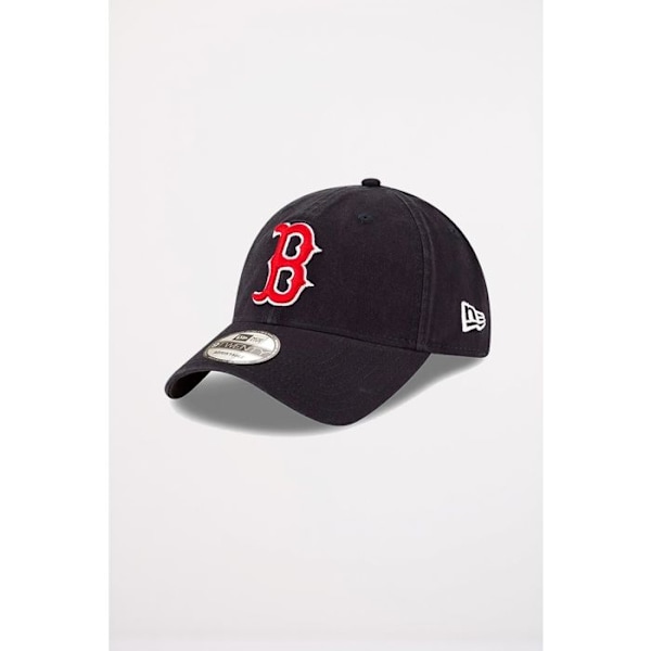 Basebollkeps - New Era - 9TWENTY - Boston Red Sox - 100% Bomull - Unisex - Justerbar blå/röd Unik storlek
