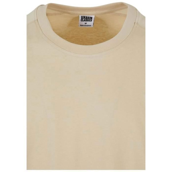 T-shirt - Urban Classics - Lange Ærmer - Oversize - Klassisk Hals - Glat Nylon Äggskal XL