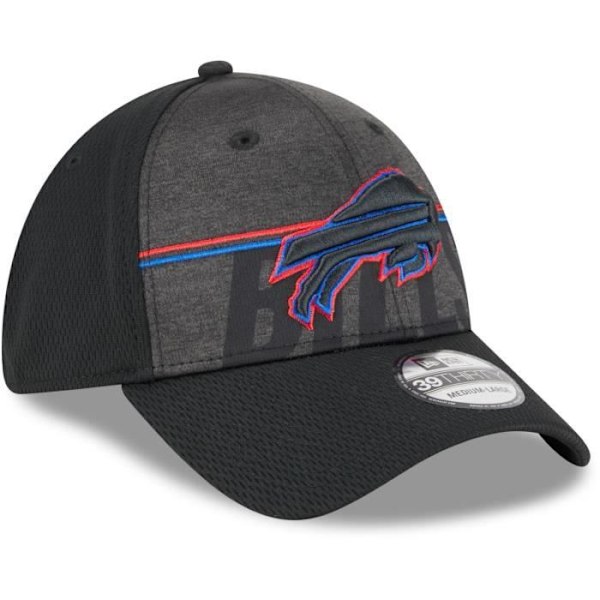 Casquette New Era 39Thirty - NFL TRAINING 2023 Buffalo Bills - Mies - Musta - Urheiluasusteet Svart L/XL