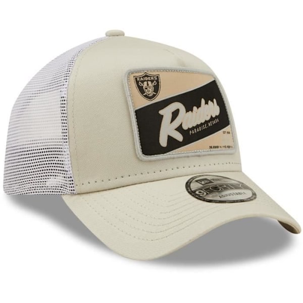 Casquette Trucker A-Frame - NEW ERA - Las Vegas Raiders - Beig - Mies - Urheiluvaatteet stenbeige