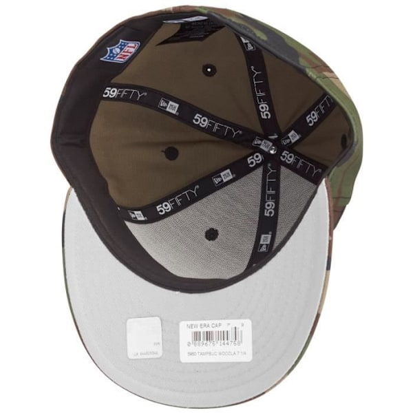 Casquette 59Fifty - New Era - Tampa Bay Buccaneers - Trä camo - 100% bomull - Justerbar camo trä
