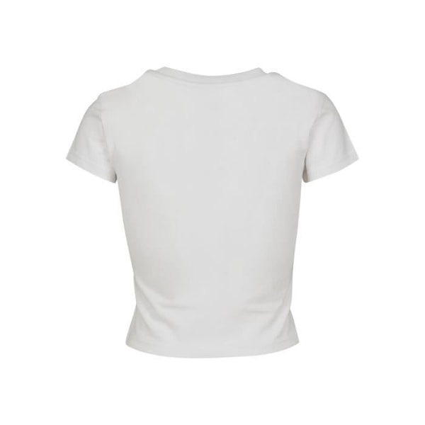 Urban Classics GT - valkoinen - 2XL naisten lyhythihainen venyvä t-paita Vit XXXXXL
