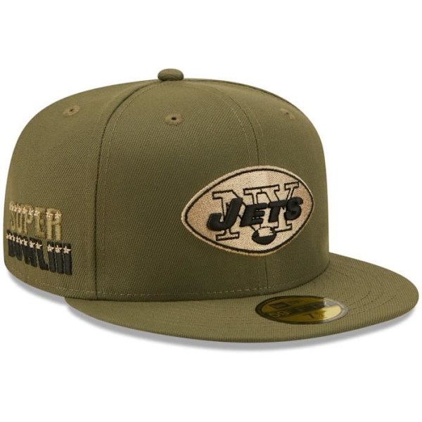 New Era 59Fifty Fitted Keps - NFL Throwback Superbowl ProBowl New York Jets