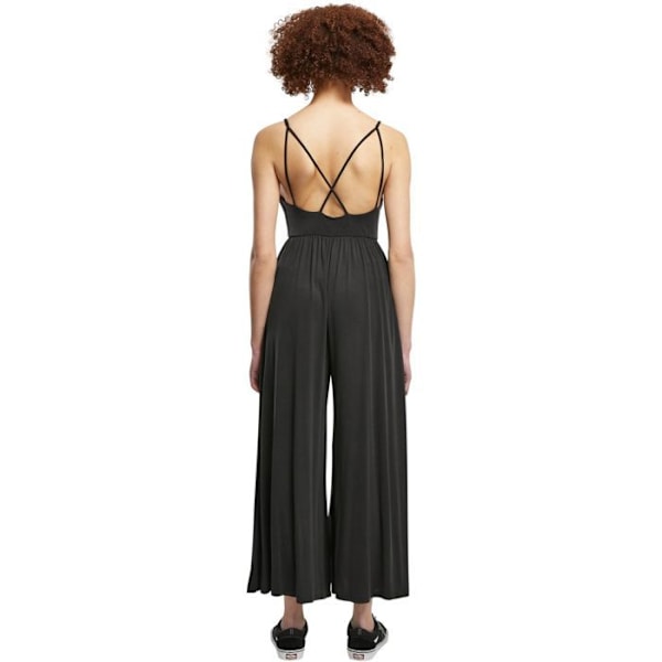Urban Classics Damer - MODAL Spaghetti Jumpsuit Svart XXL