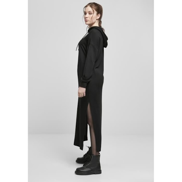 Sweatshirt - Urban Classics - cropped oversized - høj hals - lange ærmer - sort Svart M