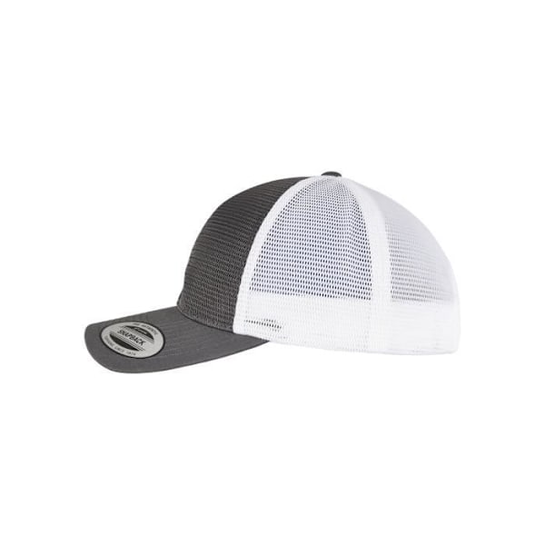 Casquette - Urban Classics - 360 Omnimesh - Bomulds - Mørkebrun/hvid - One size mörkbrun/vit
