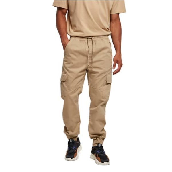 Urban Classics Military joggingbyxor - Beige - Herr - Andas - Fitness Beige XL