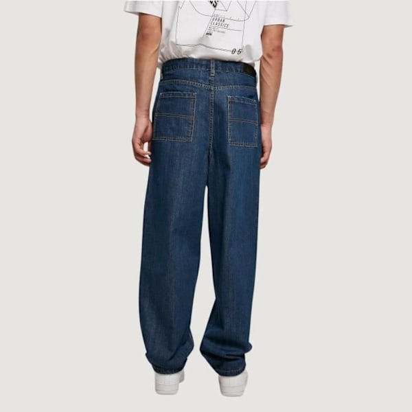 Jeans Urban Classics 90'ere - blå Blå 32