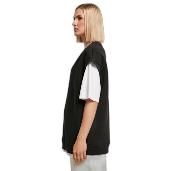 Sweatshirt til kvinder Urban Classics Oversized - sort - XS Svart XS