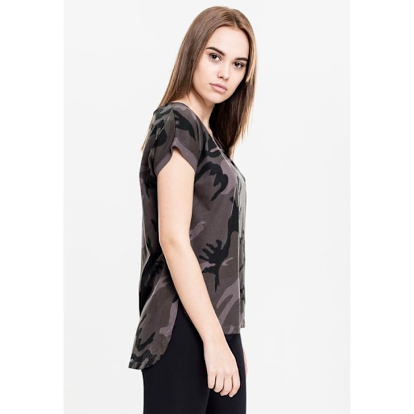 Naisten T-paita - Urban Classic - ba muoto - Väri musta - Loose malli - Lyhyet hihat svart XL