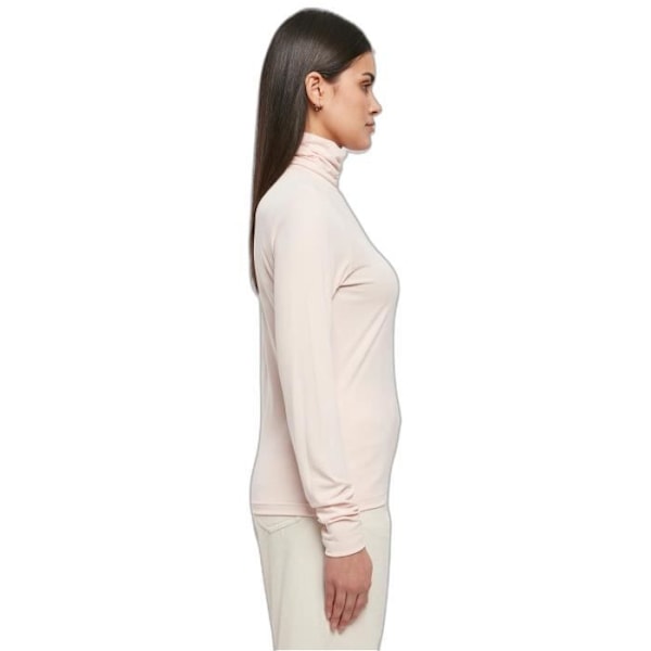 Urban Classics Modal långärmad långärmad tröja för kvinnor - rosa - XS Rosa XL