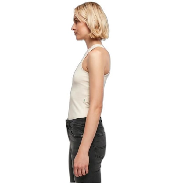 Asymmetrinen naisten body Urban Classics Organic Stretch GT - valkoinen - 2XL valkoinen XXXXL