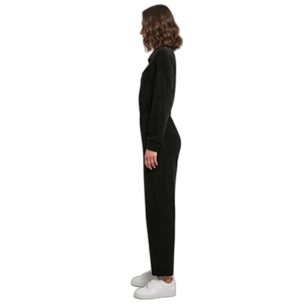 Urban Classics corduroy kombination til kvinder - sort - L Svart XS