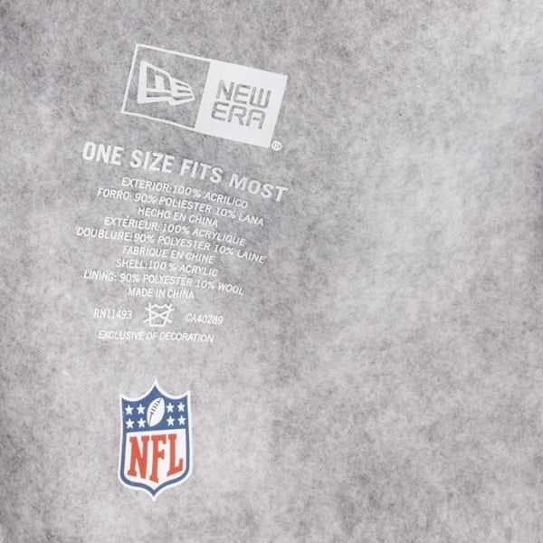 Vintermössa - New Era - New England Patriots - Fleecefoder - 100% akryl - Dam