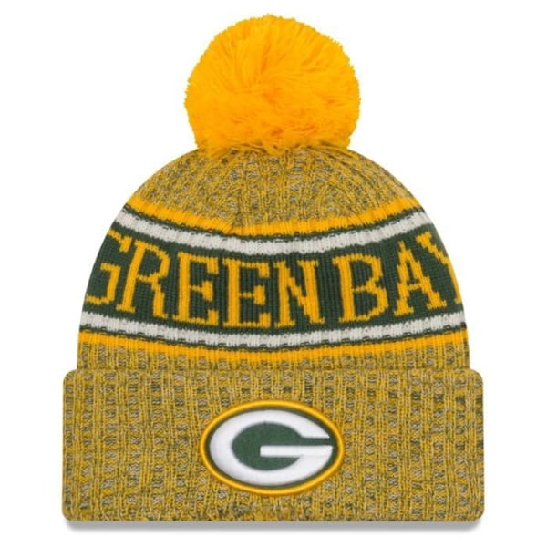 Hatt - New Era - NFL Sideline Reverse - Green Bay Packers - Fleecefoder - Vinter