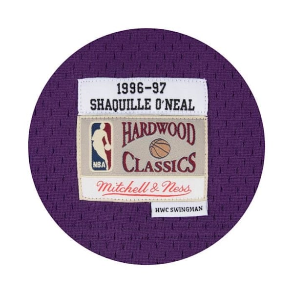 Maillot Swingman - Mitchell & Ness - Shaquille O'Neal - Herr - Lila - Andningsbar Lila/gul M