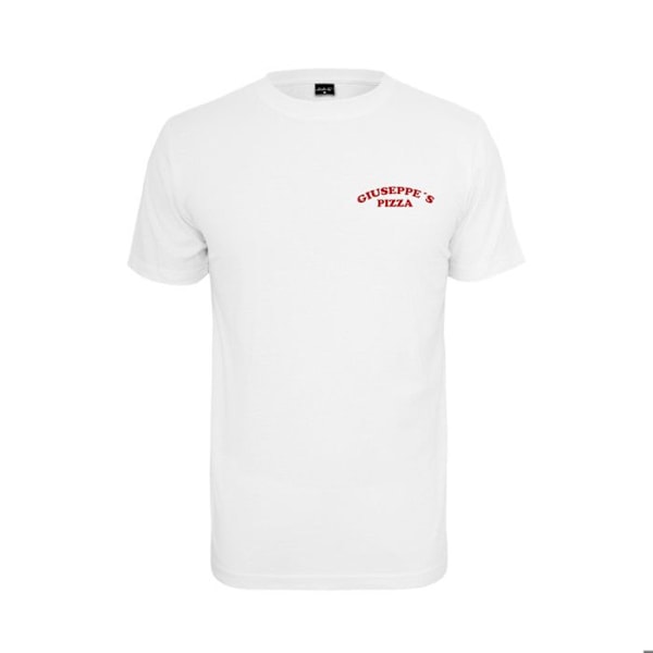 T-shirt - Mister Tee - giueppe's pizzeria - Hvid - Korte ærmer - Regular hvid M