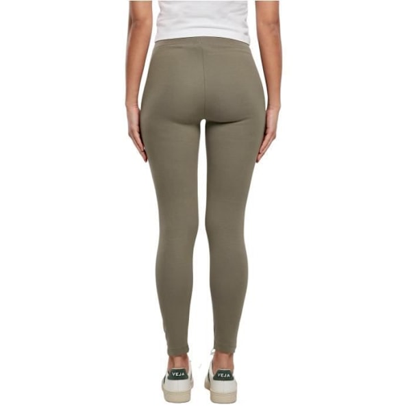 Korkeavyötäröiset naisleggingsit Urban Classics - oliivi - XS Oliv XS