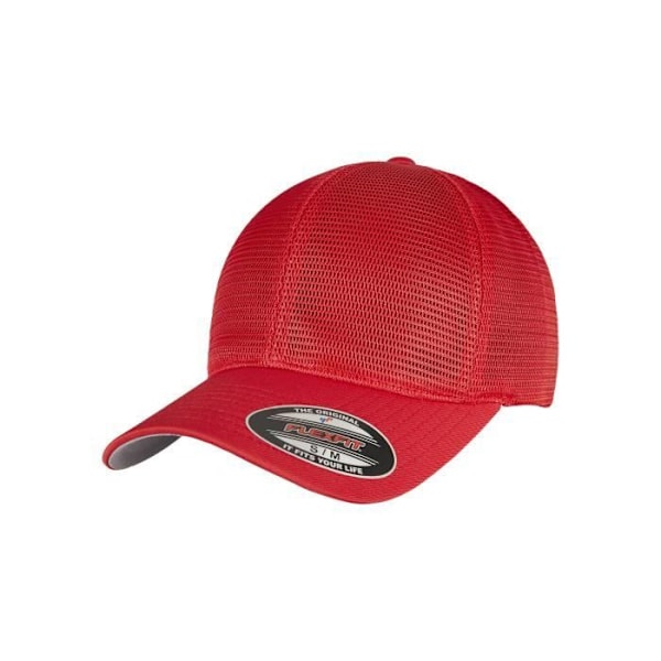 Casquette - Urban Classics - 360 Omnimesh Basic - Rød - Bomuld - Polyester Röd