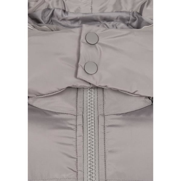 Urban Classics puffer-huppari (suuret koot) Mörkgrå XXXXL