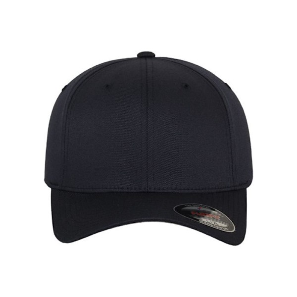 Keps - Flexfit - Wooly Combed - Mörkblå - Unisex - Sportkläder mörkblå XS/S
