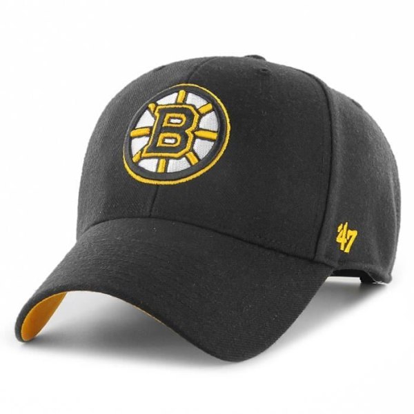 Casquette 47 Brand Low Profile Snapback - BALLPARK Boston Bruins - Mand - Sort og gul svart och gult