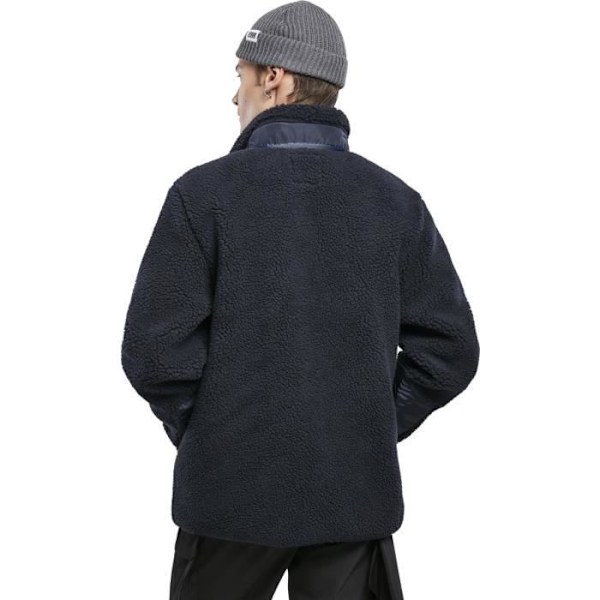 Urban Classics - SHERPA Vinter Zip Jakke Marin M