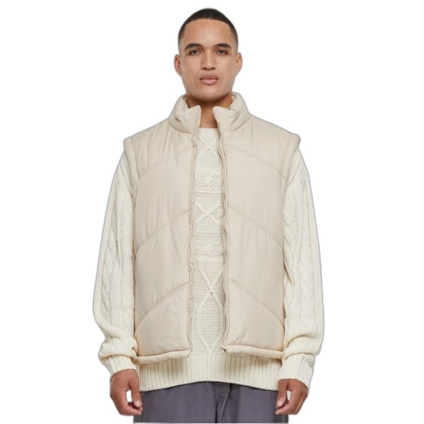 Doudoune uden ærmer - Urban Classics - Arrow - Beige - 100% polyester stof - Herre våtsand XXXXXL