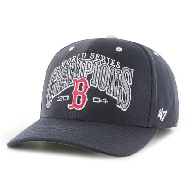 Casquette 47 Brand Low Profile - ARCH CHAMP Boston Red Sox - Mand - Sort - 100% bomuld Svart