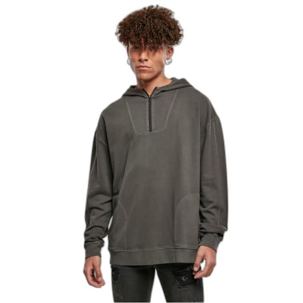 Urban Classics Overdyed Camp -huppari - musta - XL Svart M