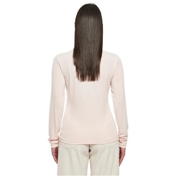 Sweatshirt med lange ærmer og rullekrave i modal til kvinder Urban Classics - rosa - XS Rosa S