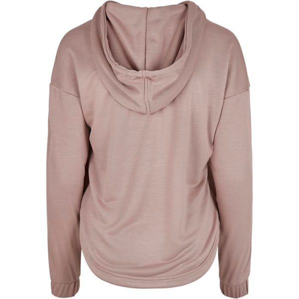 Hætte sweatshirt - Urban Classics - Modal Terry - Duskrose - Størrelse plus - Dame skymros XXXXXL