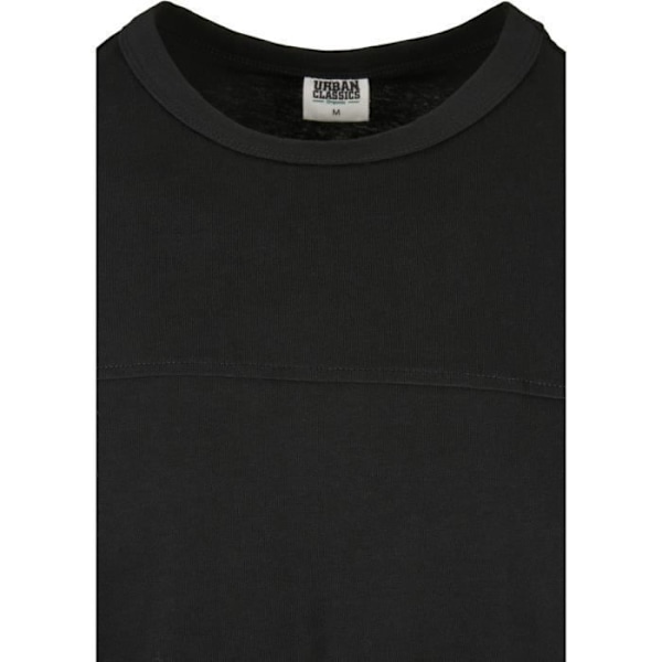 Pitkähihainen T-paita - Urban Classics - Musta - Luomupuuvillaa - Oversized - Pyöreä kaula-aukko Svart S
