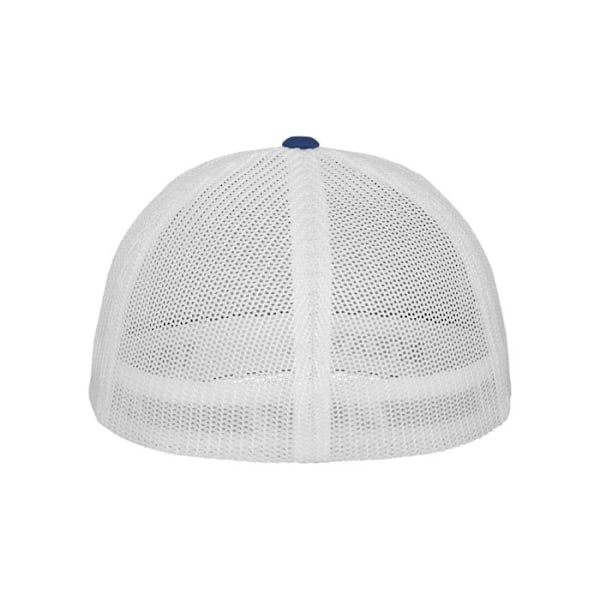 Keps - Flexfit - 2-tone - Polyester mesh - Design Comfortfit - 6 paneler röd vit S / M