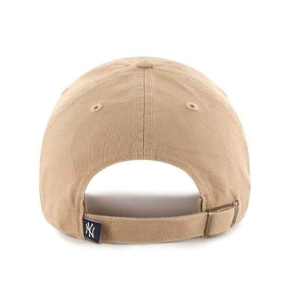 Avslappnad keps - 47 Brand - New York Yankees - Beige - 100% Bomull - Justerbar khaki beige