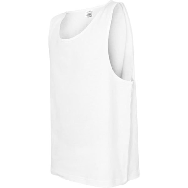 Topp - Urban Classics - JERSEY BIG - Vit - Stor - 100% Bomull - XL