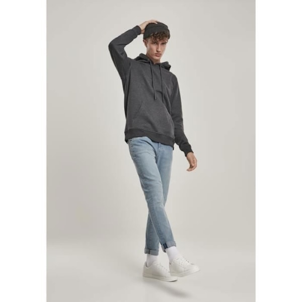 Sweatshirt - Urban Classic - Terry basic - Mørkebrun - Lange ærmer - Hættekolle Mörkbrun M