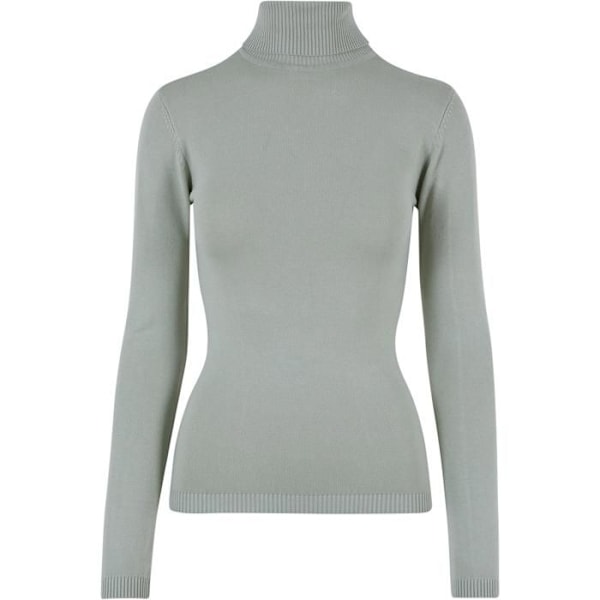 Trøje med rullekrave til kvinder - Urban Classics - Beige - 70% Viskose - 30% Nylon - Lange ærmer