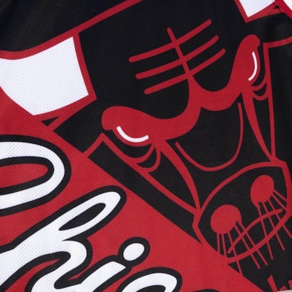 Basketbolltopp M&N Big Face 5.0 Chicago Bulls - Herr - Ärmös - Flerfärgad - Vit - Andas Flerfärgad jag