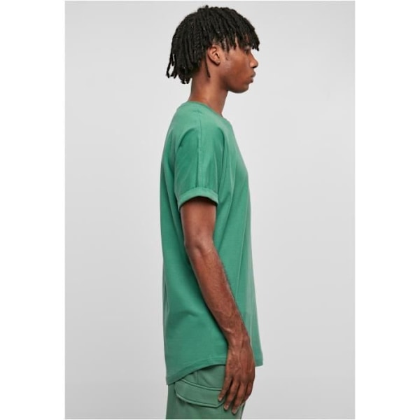 T-shirt - Urban Classics - Langformet Turnup Tee - 100% bomuld - Løs pasform - Korte ærmer Flerfärgad jag