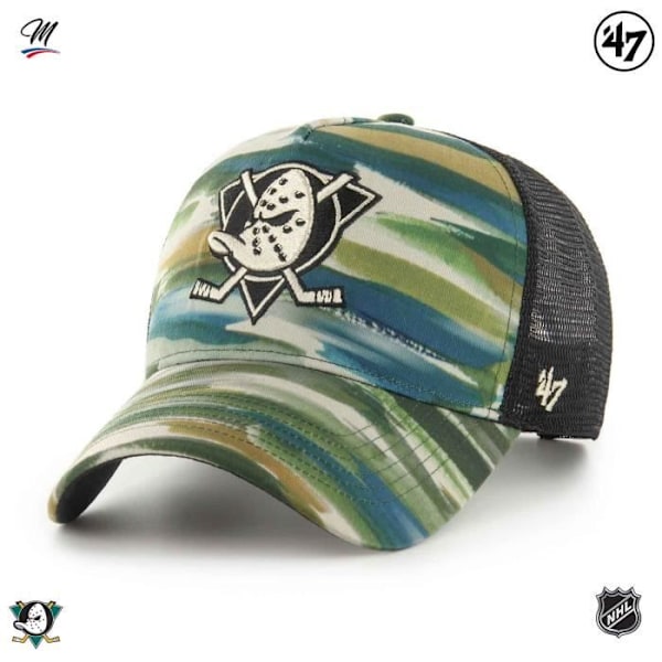 Casque NHL Anaheim Ducks 'Fisherman Mesh MVP' - H-FSCMS25PTP-P0 Svart