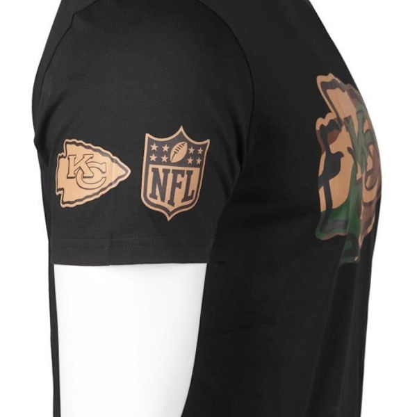 New Era Fotboll Supportertröja - NFL Lag noir / wood camo Kansas City Chiefs jag