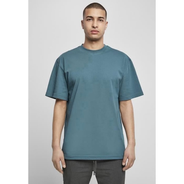 T-paita - URBAN CLASSICS - Pitkä - Sinipihka - Lyhyet hihat - Regular-malli Blå Anka M