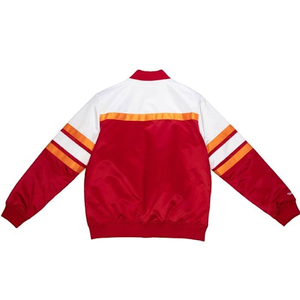 M&N Heavyweight Satin Jacka - SCRIPT Tampa Bay Buccaneers Röd XL