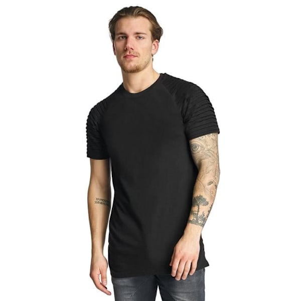 Urban Classics Miehet T-paidat Pleats sort L